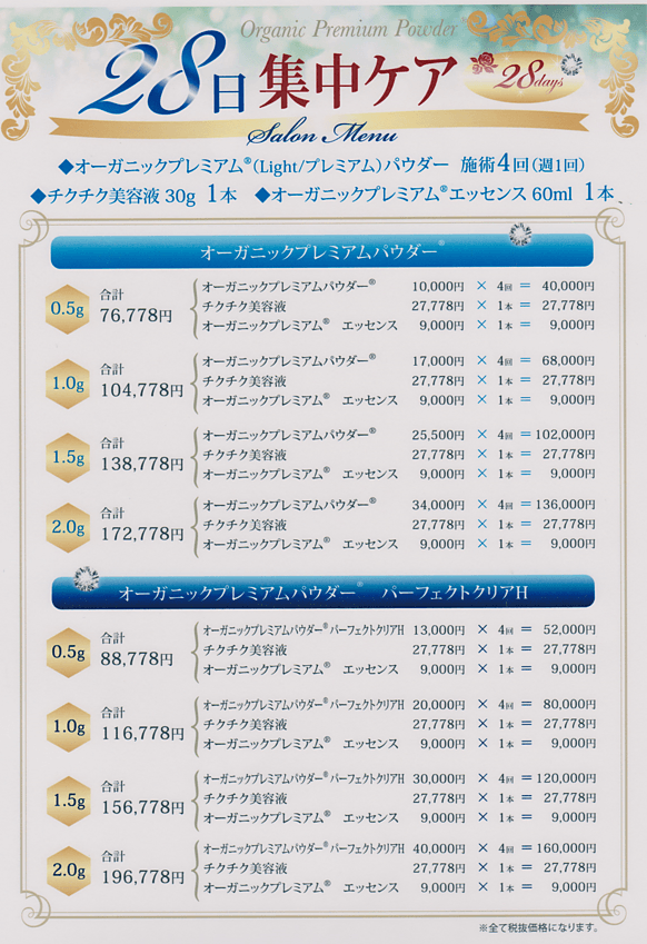 28日集中ケアー